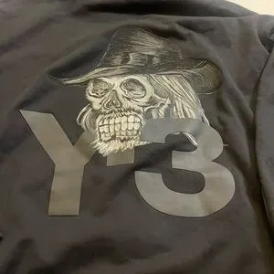 Adidas X Y3 Yoshi Skull Hoodie Size XL perfect condition